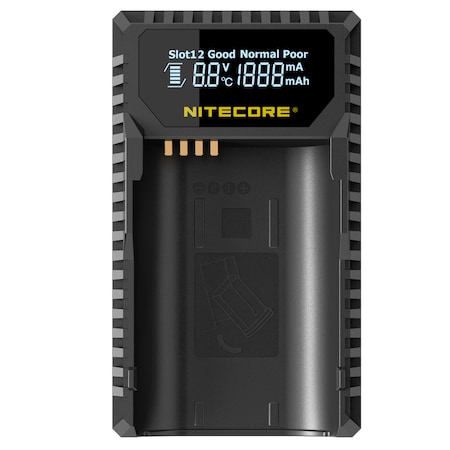 Nitecore ULSL Leica Digital USB Battery Charger for BP-SCL4 Camera Batteries ULSL